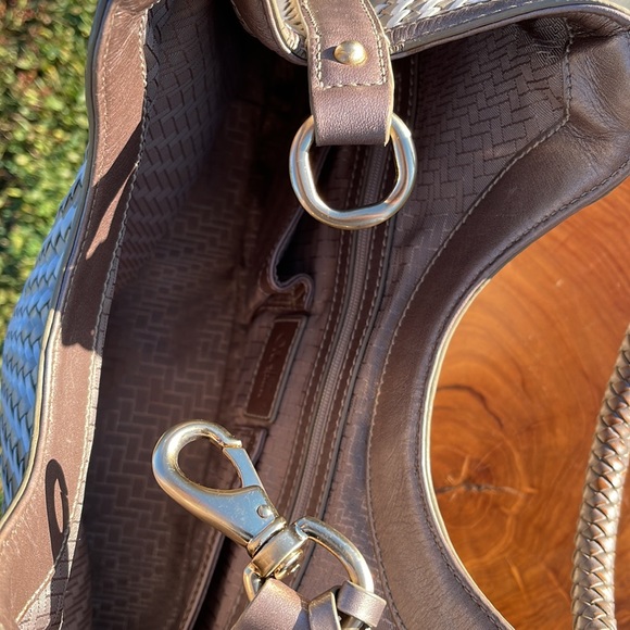 Cole Haan Genevieve triangle woven bag - Picture 10 of 10